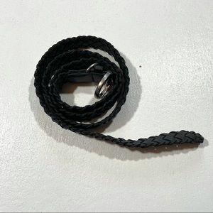 Black Braided Belt Accessory Outfit